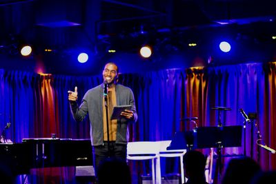 Garrett Turner, celebrating the launch of Darrel Alejandro Holnes? Stepmotherland at  Photo