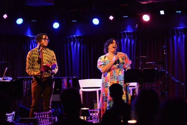 Darrel Alejandro Holnes and Genesis Adelia Collado, celebrating the launch of Holnes? Photo