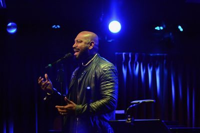 Bryan Terrell Clark, celebrating the launch of Darrel Alejandro Holnes? Stepmotherlan Photo