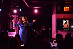 Nicole Vanessa Ortiz, celebrating the launch of Darrel Alejandro Holnes? Stepmotherla Photo