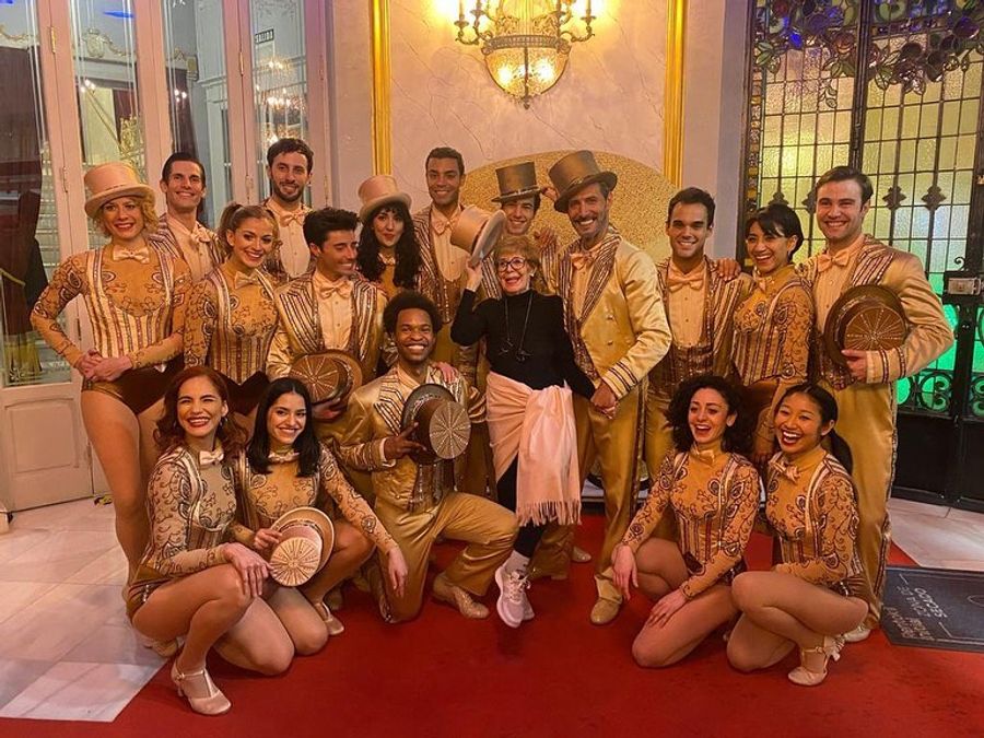 Concha Velasco visita A CHORUS LINE en Madrid Image