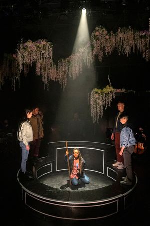 Ashley Blanchet and the cast Photo