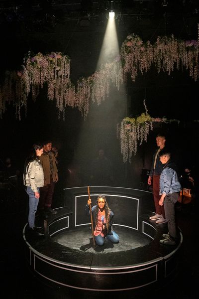 Ashley Blanchet and the cast Photo