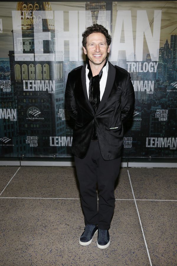 Actor Mark Feuerstein arrives for the opening night performance of ?The Lehman Trilog Photo
