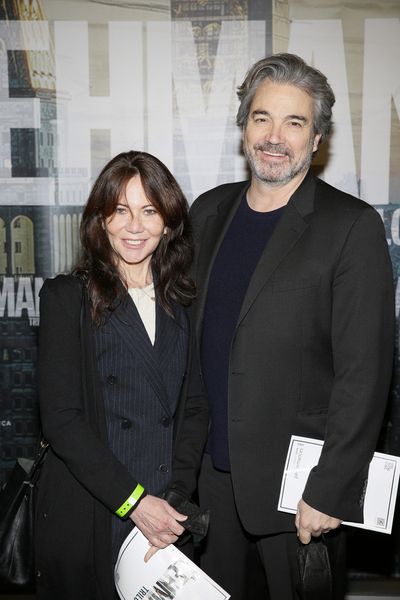From left, film producer Leslie Urdang and actor Jon Tenney arrive for the opening ni Photo