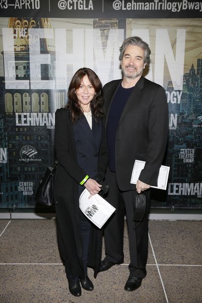 From left, film producer Leslie Urdang and actor Jon Tenney arrive for the opening ni Photo