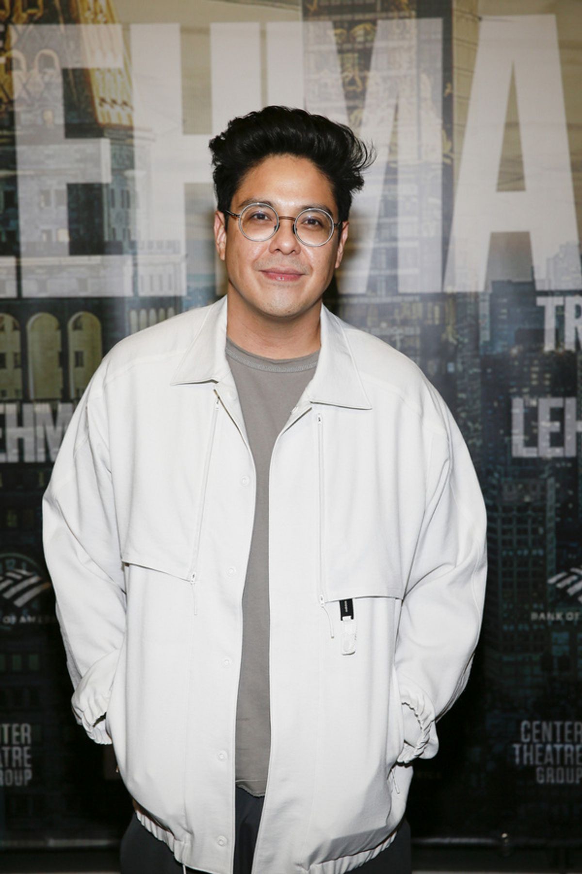 Actor George Salazar arrives for the opening night performance of ?The Lehman Trilogy? at Center Theatre Group/Ahmanson Theatre on March 6, 2022, in Los Angeles, California. (Photo by Ryan Miller/Capt at 