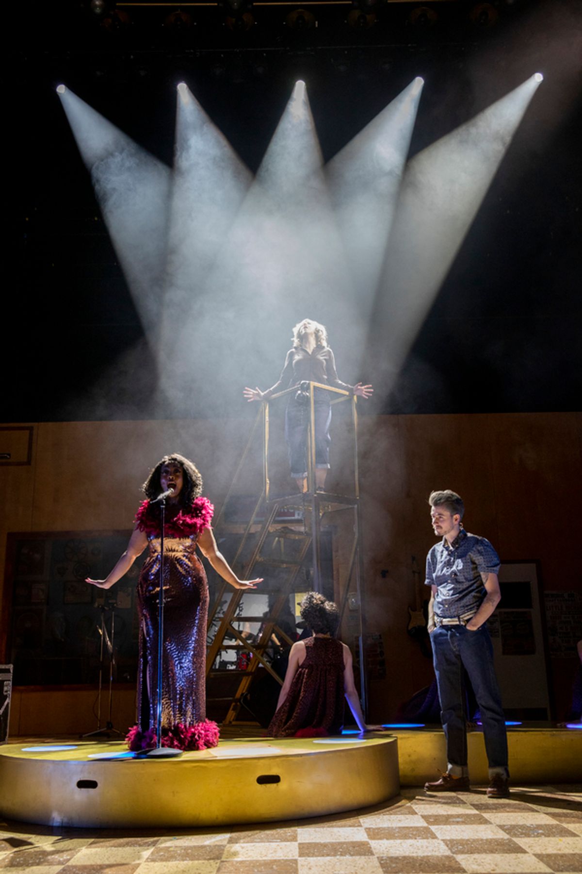 Louise Francis, Molly Grace-Cutler, and Tom Milner at 