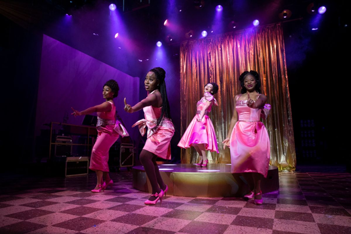 Louise Francis, Naomi Alade, Amena El-Kindy and Adrien Spencer at 