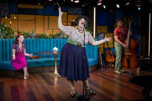 Tiffany Topol, Kara Mikula and Nygel D. Robinson @ BroadwayWorld Tiffany Topol, Kara Mikula and Nygel D. Robinson Photo