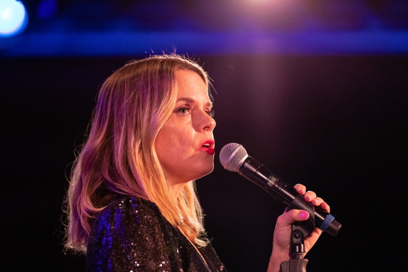 Photos:  Amy Spanger COME TO YOUR SENSES at Feinstein's/54 Below by Thomas Salus  Image