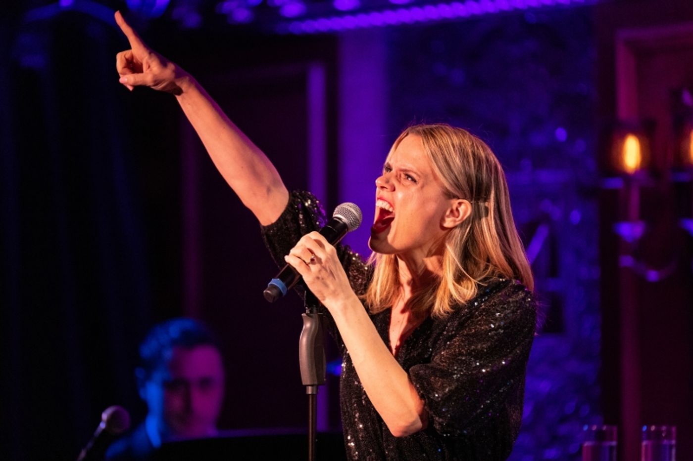 Photos:  Amy Spanger COME TO YOUR SENSES at Feinstein's/54 Below by Thomas Salus  Image