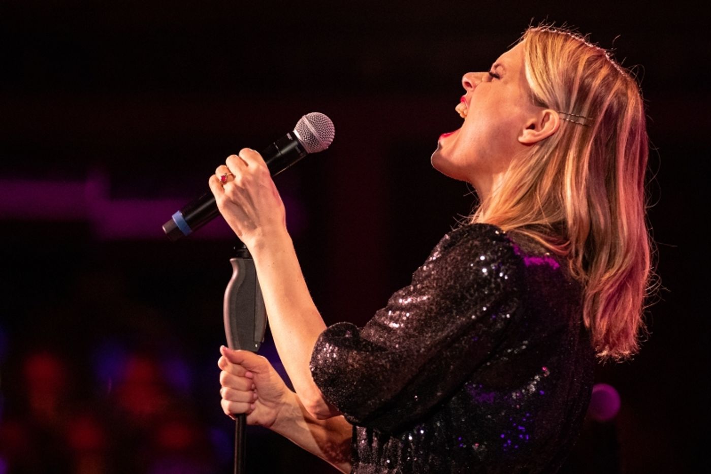 Photos:  Amy Spanger COME TO YOUR SENSES at Feinstein's/54 Below by Thomas Salus  Image