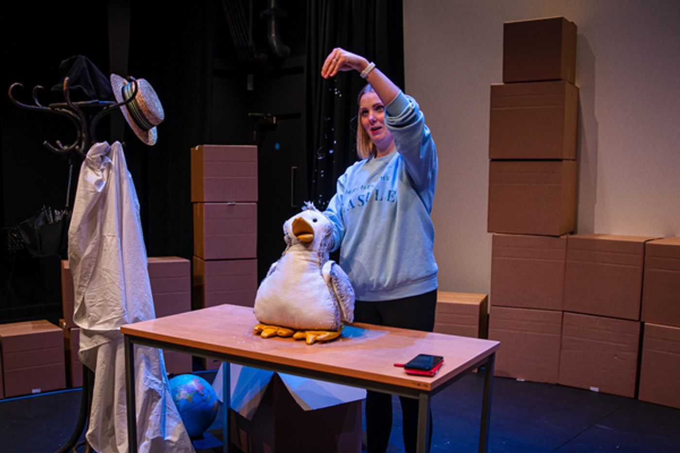 Photos: Inside Rehearsal For ALBY THE PENGUIN SAVES THE WORLD  Image