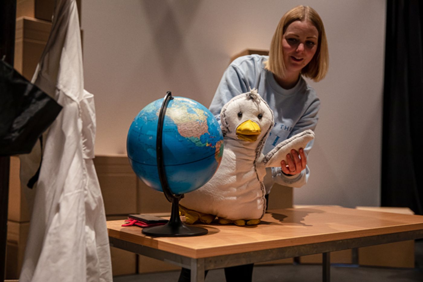 Photos: Inside Rehearsal For ALBY THE PENGUIN SAVES THE WORLD  Image