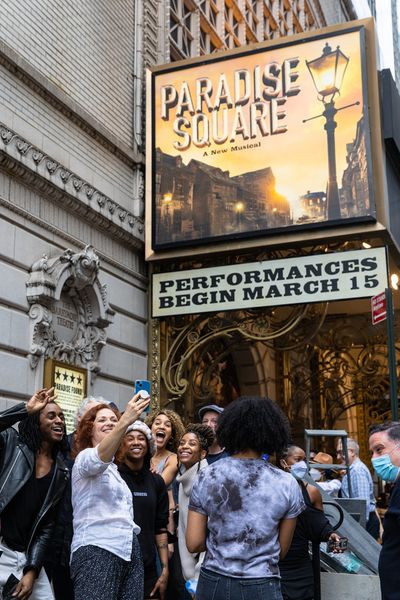 Cast of Paradise Square Photo