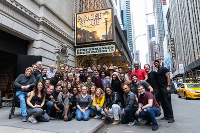 Cast of Paradise Square Photo