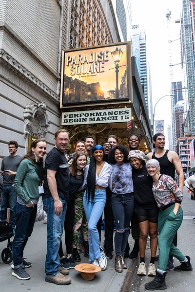 Cast of Paradise Square Photo