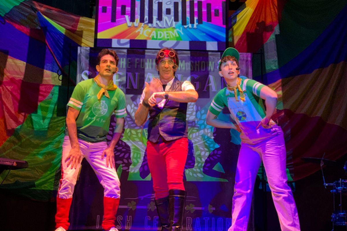 Andrea Galata, Brian Barrentine, Sage Newman at 