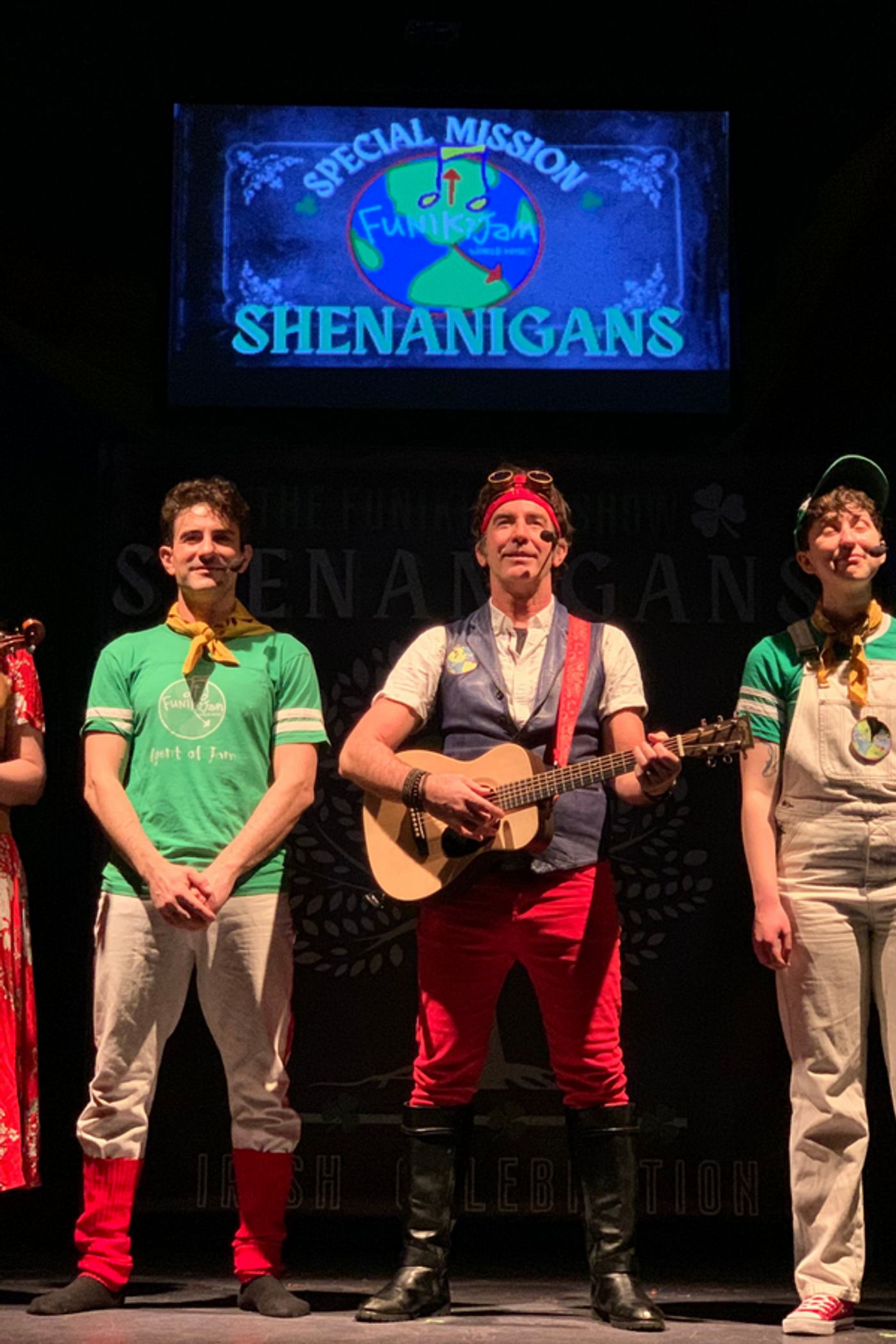 Photos: The FunikiJam Show SHENANIGANS: IRISH CELEBRATION Opens at Actors Temple Theatre Photos: The FunikiJam Show SHENANIGANS: IRISH CELEBRATION Opens at Actors Temple Theatre Image