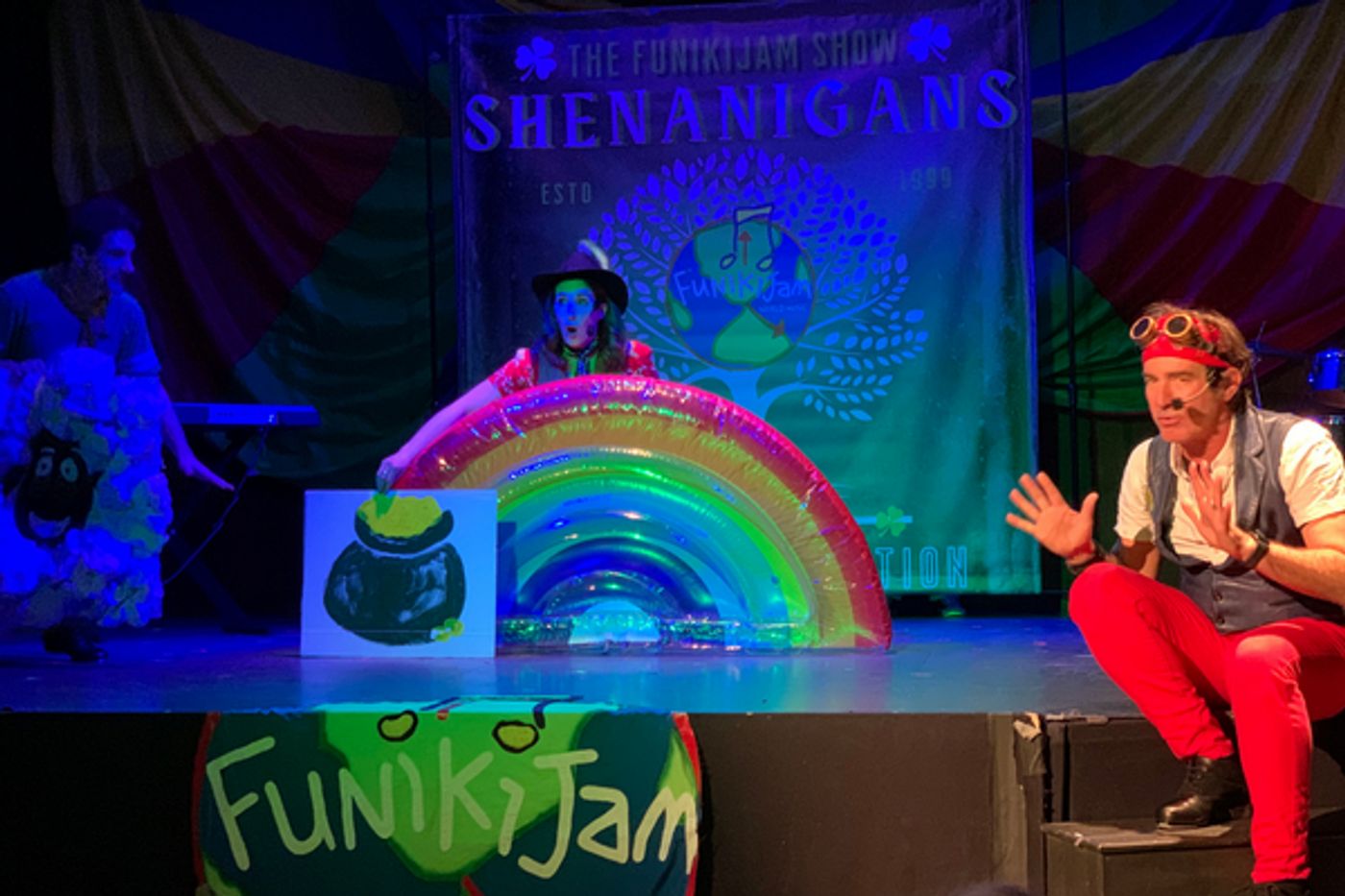 Photos: The FunikiJam Show SHENANIGANS: IRISH CELEBRATION Opens at Actors Temple Theatre  Image