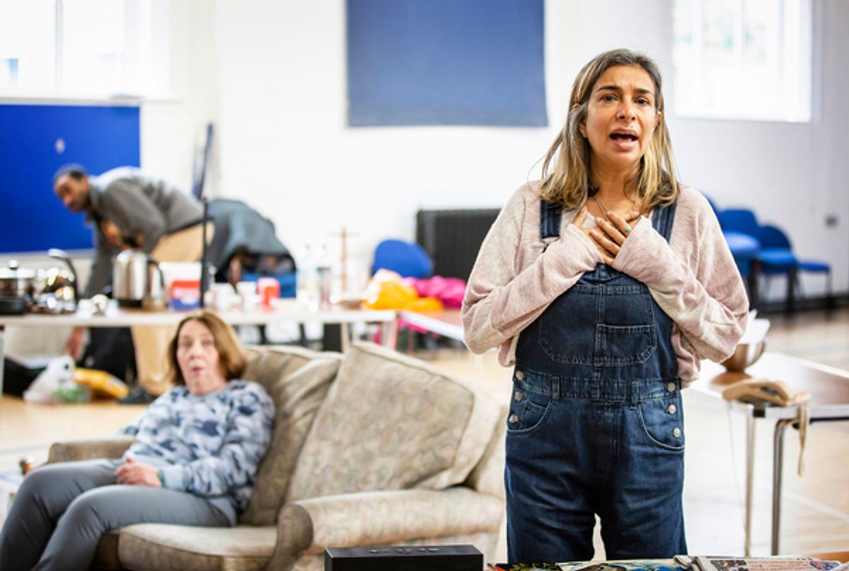 Shobna Gulati and Fiona Mulvaney at 