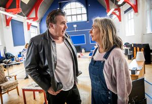 Shobna Gulati and Ian Kelsey @ BroadwayWorld Shobna Gulati and Ian Kelsey Photo