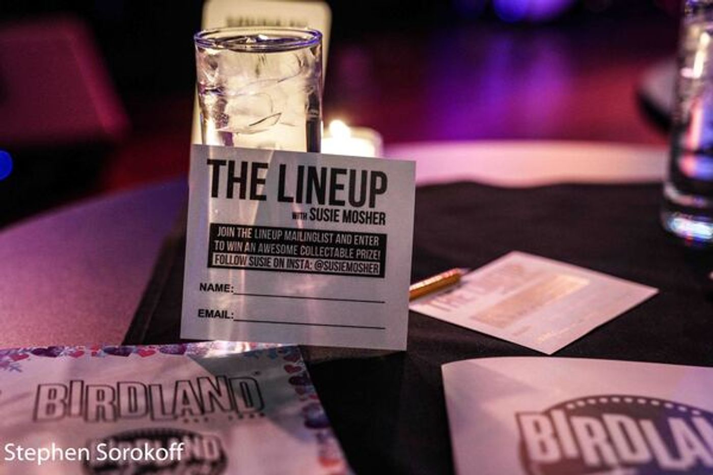 Photos: THE LINEUP WITH SUSIE MOSHER at Birdland Theater  Image