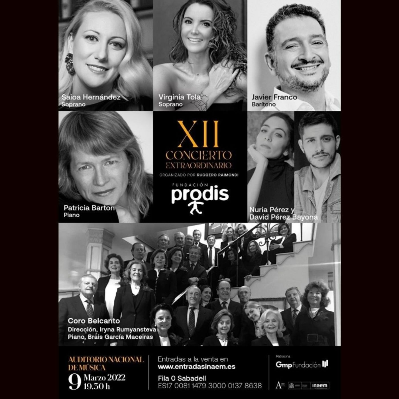 La Fundación Prodis celebra una gala solidaria esta noche en el Auditorio Nacional de Música  Image