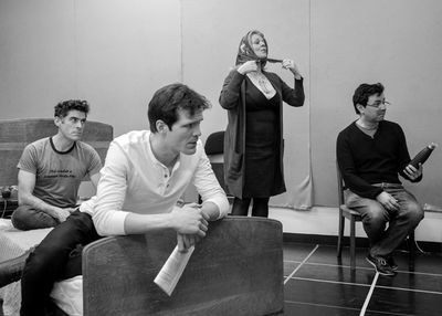 Toby Osmond, George Kemp, Jemma Churchill, and Jaime Zubairi Photo