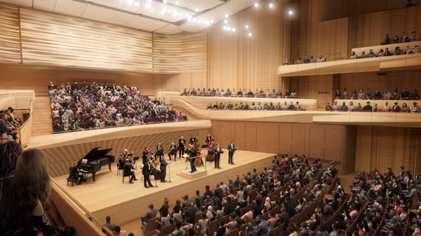 Photos: View Renderings of the New David Geffen Hall  Image