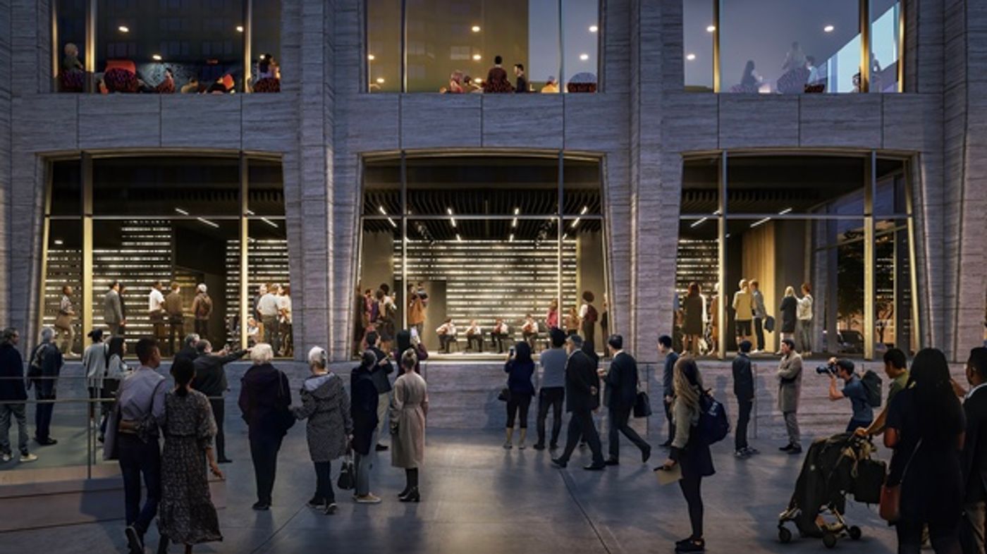 Photos: View Renderings of the New David Geffen Hall  Image