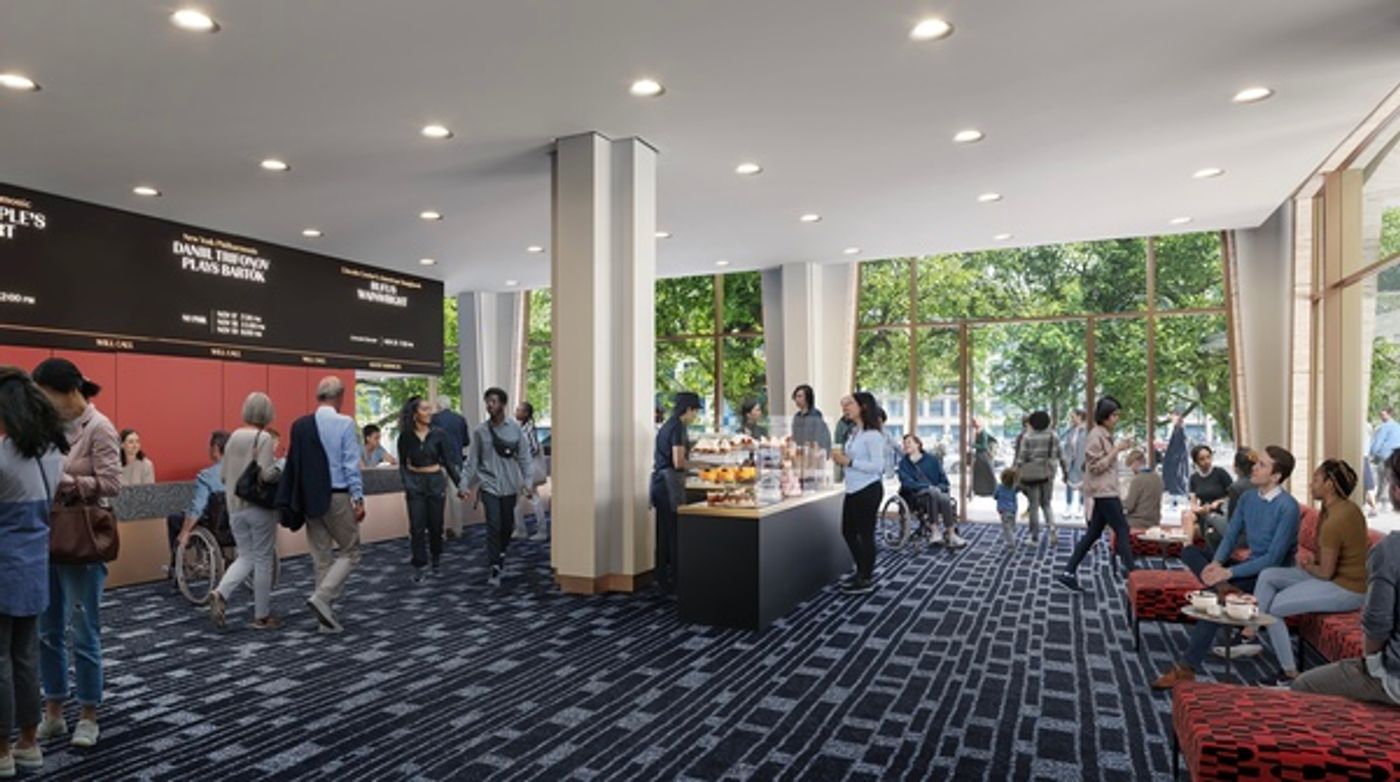 Photos: View Renderings of the New David Geffen Hall  Image