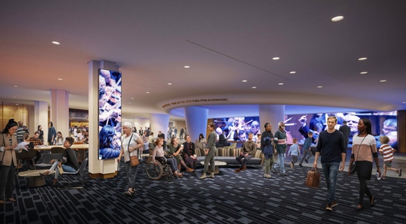 Photos: View Renderings of the New David Geffen Hall  Image