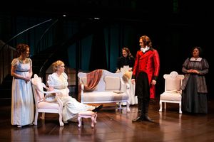 Elizabeth Bunch, Melissa Pritchett, Laura Kaldis, Dylan Godwin, and Christine Friale @ BroadwayWorld Elizabeth Bunch, Melissa Pritchett, Laura Kaldis, Dylan Godwin, and Christine Friale Photo