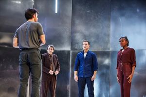 Jonathan Bailey, Phil Daniels, Taron Egerton and Jade Anouka  Photo