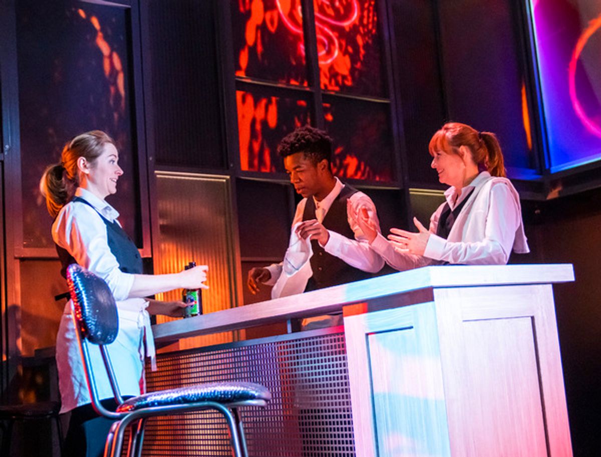 Emma Laird, Troy Glasgow and Christina Balmer at Photos: See Louise Redknapp & More in New Images of FATAL ATTRACTION