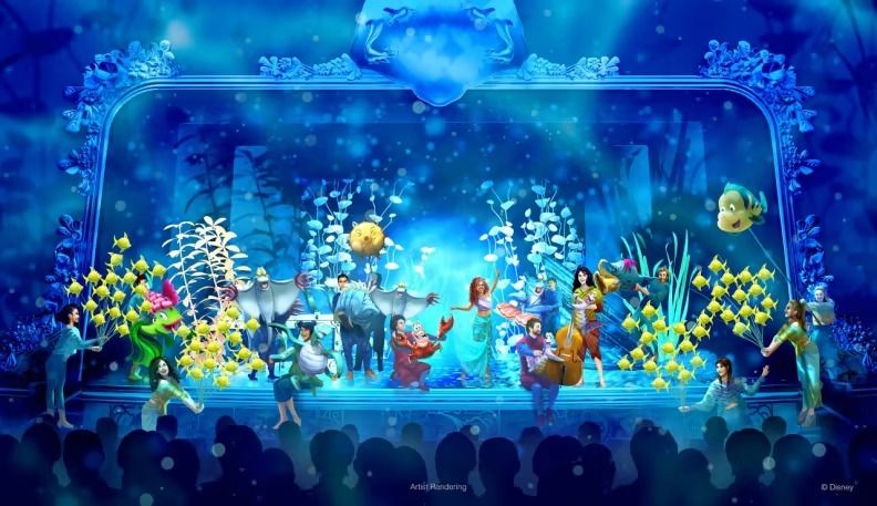 Original Stage Adaptation of THE LITTLE MERMAID to Headline the Disney Wish  Image