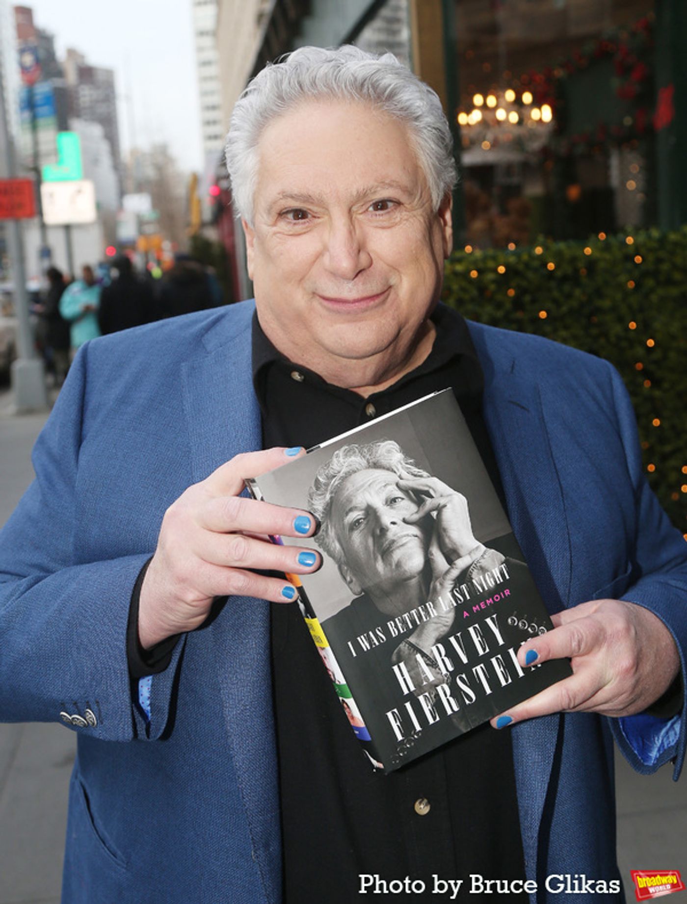 Photos: Harvey Fierstein Celebrates Release of New Memoir, 'I Was Better Last Night'  Image