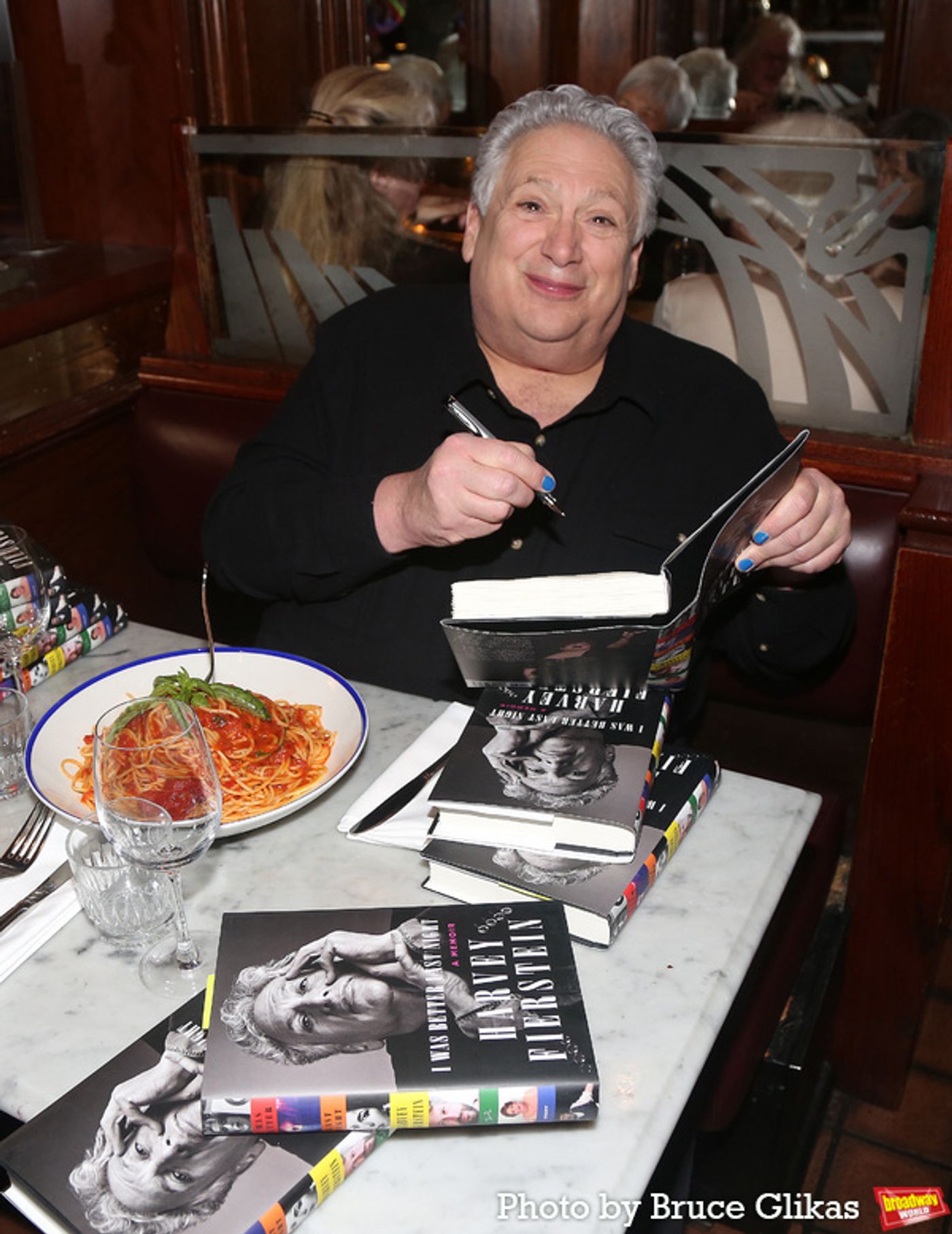 Photos: Harvey Fierstein Celebrates Release of New Memoir, 'I Was Better Last Night'  Image