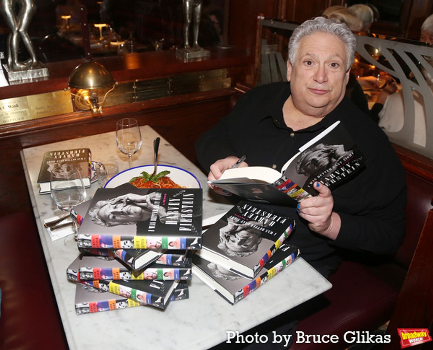 Photos: Harvey Fierstein Celebrates Release of New Memoir, 'I Was Better Last Night'  Image
