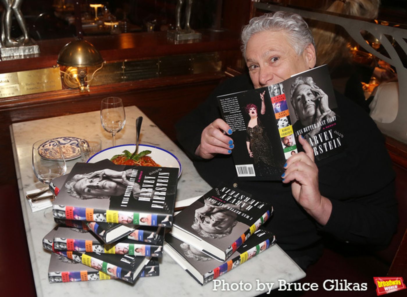 Photos: Harvey Fierstein Celebrates Release of New Memoir, 'I Was Better Last Night'  Image