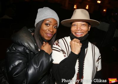 Ayana George and Queen Latifah Photo
