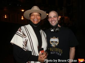 Queen Latifah and Kyle R. Robinson @ BroadwayWorld Queen Latifah and Kyle R. Robinson Photo
