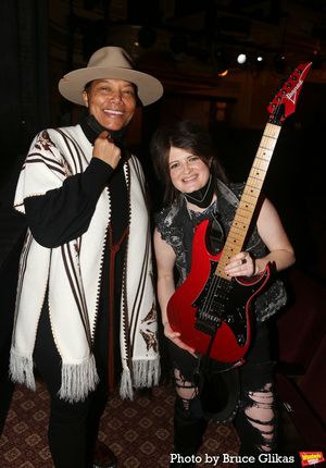 Queen Latifah and Alex Nolan @ BroadwayWorld Queen Latifah and Alex Nolan Photo