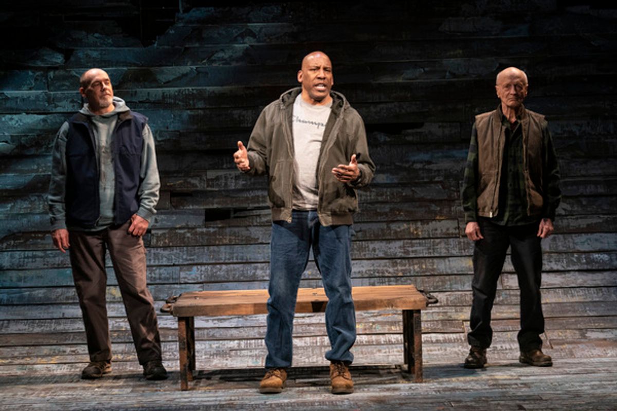 Carl Palmer (Goose), Ezra Knight (Roosevelt) and Thomas Kopache