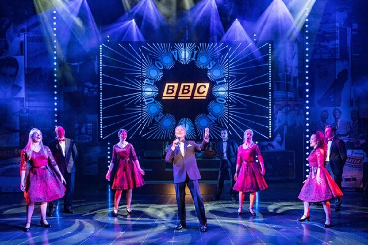 The cast  at 