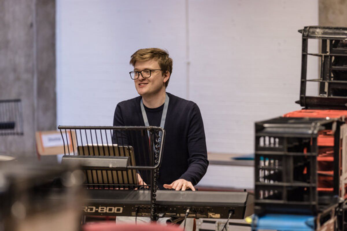 HEDWIG AND THE ANGRY INCH
Rehearsal Photos
Leeds Playhouse
8th March 2022

CAST & CREDITS
Director Jamie Fletcher / Set & Costume Designer Ben Stones / Music Supervisor and Musical Director Alex Beetschen / Lighting Designer Katharine Williams / Sound Designer & Composer Annie May Fletcher / Casting Director Jacob Sparrow / Choreographer Mark Smith / Video Designer Daniel Denton / Assistant Director Rachael Abbey / Voice and Accent Coach Michaela Kennen / Trainee Assistant Director Natalia Izquierdo / Illustrator Jua OK! / Guitar Frances Bolley / Drums Isis Dunthorne / Bass Jess Williams /

Davina De Campo as Hedwig
Elijah Ferreira as Yitzhak

©The Other Richard at 