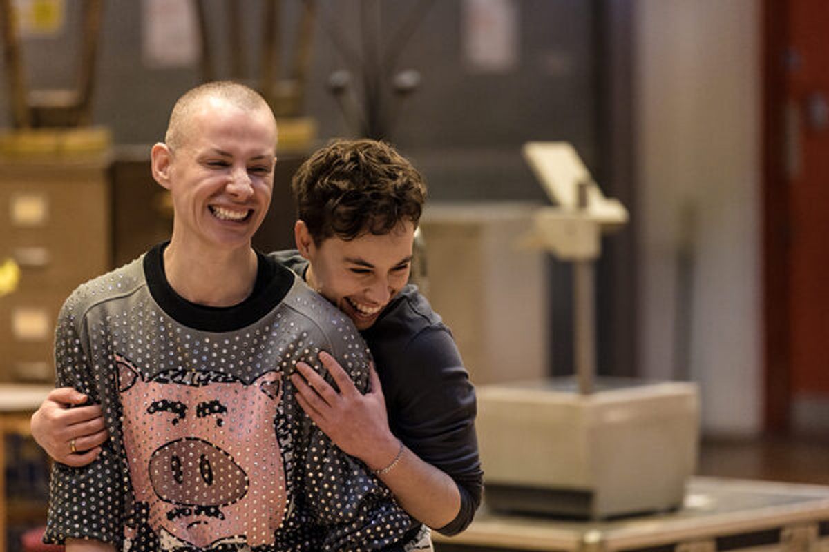 Davina De Campo, Elijah Ferreira at Photos: In Rehearsal for HEDWIG AND THE ANGRY INCH Starring DRAG RACE Star Divina De Campo