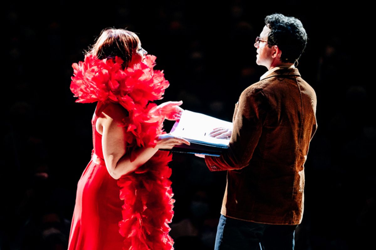 Elizabeth Stanley, Santino Fontana at 